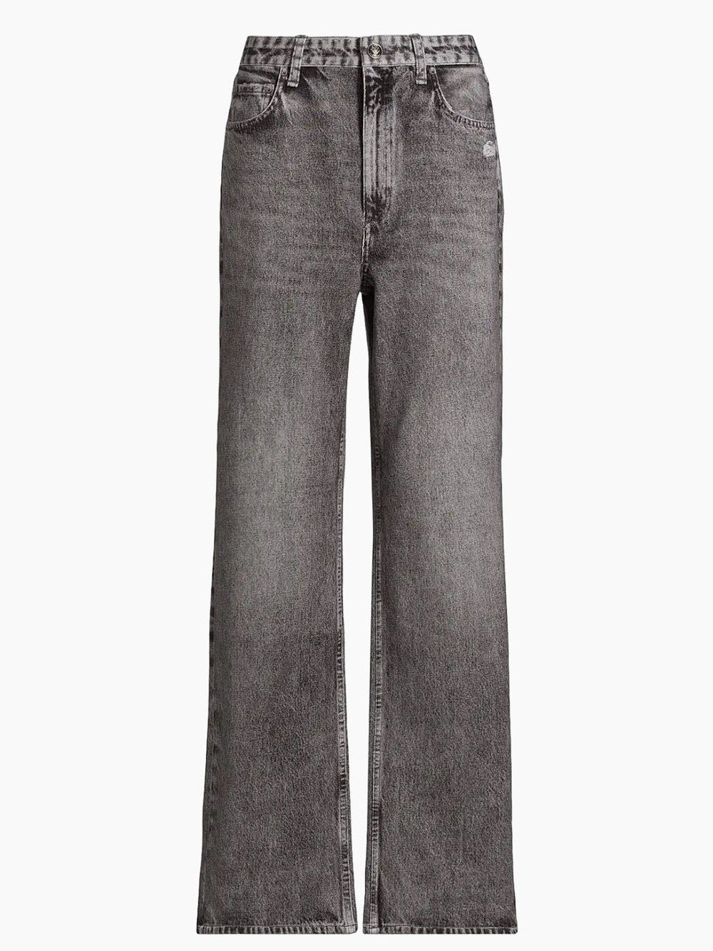 NWT Rag & Bone Miramar Shea High Rise Ankle Relaxed Pant in Raven; Size 24